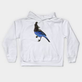 Steller's Jay Kids Hoodie